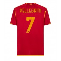 AS Roma Lorenzo Pellegrini #7 Heimtrikot 2023-24 Kurzarm